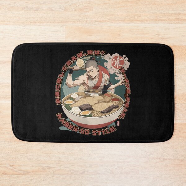 Item preview, Martial Arts Ramen Noodles Fusion Shaolin Monk designed and sold by 8FistsofTees.