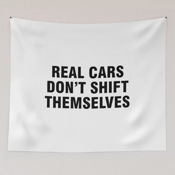 Item preview, Real cars don't shift themselves designed and sold by allthetees.