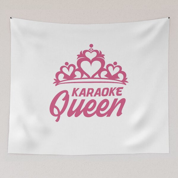Item preview, The Karaoke Queen Wears the Crown designed and sold by friendlyspoon.