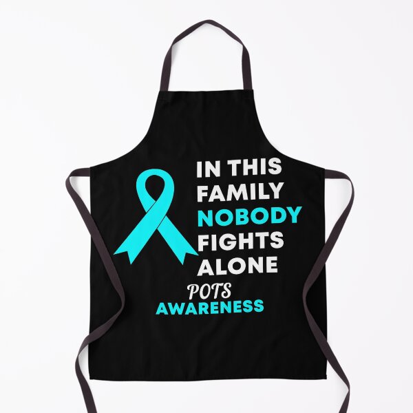 Item preview, In This Family Nobody Fights Alone POTS Postural Orthostatic Tachycardia Syndrome Awareness designed and sold by Color-Sparkle.