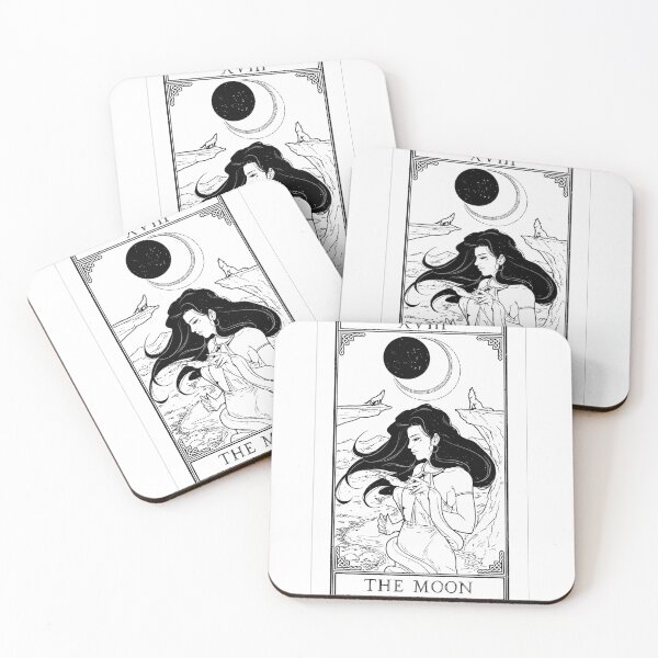 Item preview, Carrow's Tarot - The Moon designed and sold by CarrowBrown.