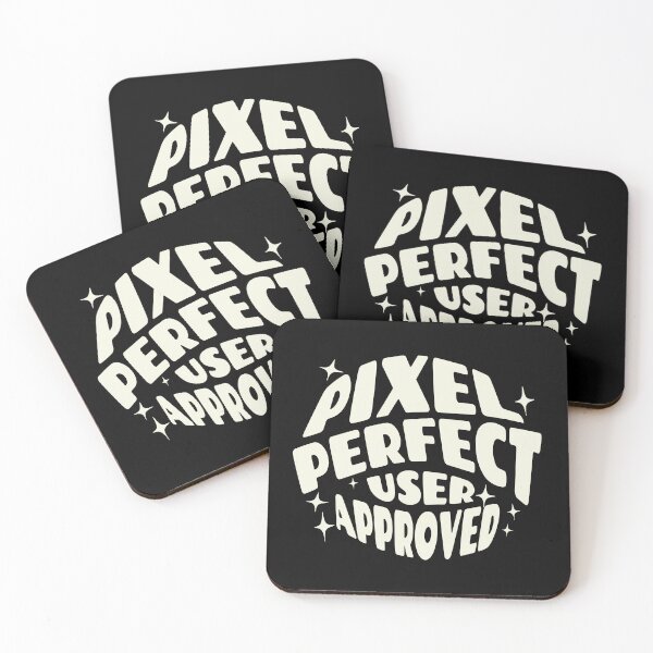 Item preview, Funny Saying Pixel Perfect User Approved UX/UI Designer Shirt designed and sold by knapst.