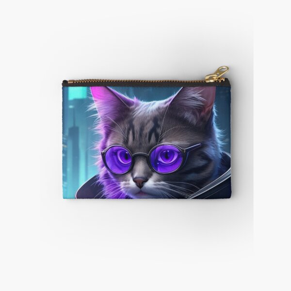 Item preview, Cat therian - futuristic cyberpunk cat proffesor designed and sold by mikaws.