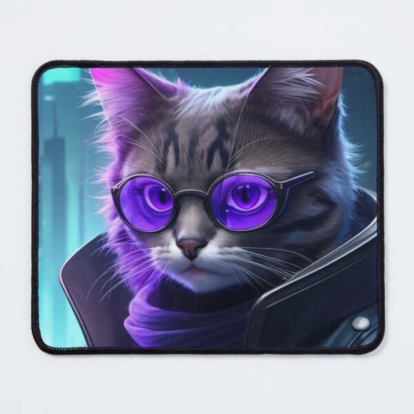 Item preview, Cat therian - futuristic cyberpunk cat proffesor designed and sold by mikaws.