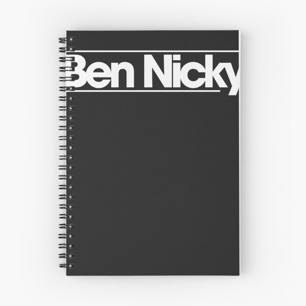 Item preview, Ben Nicky White logo  designed and sold by LatorriaPerkins.