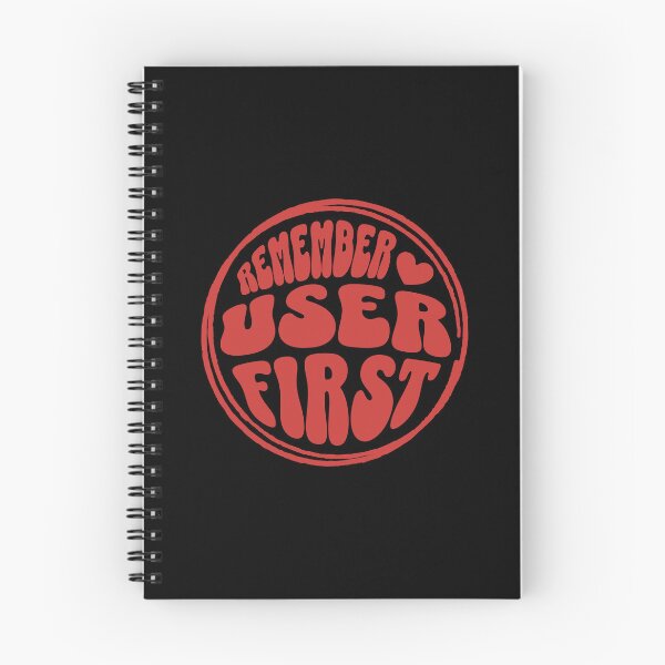 Item preview, Funny Saying User First UX/UI Designer Shirt designed and sold by knapst.