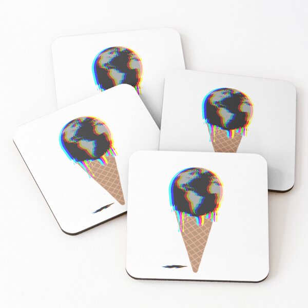 Item preview, Melting world ice cream designed and sold by I-am-skwid.