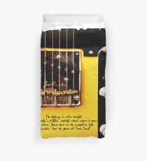 Springsteen Lyrics Tribute. The Ghost Of Tom Joad. Duvet Cover