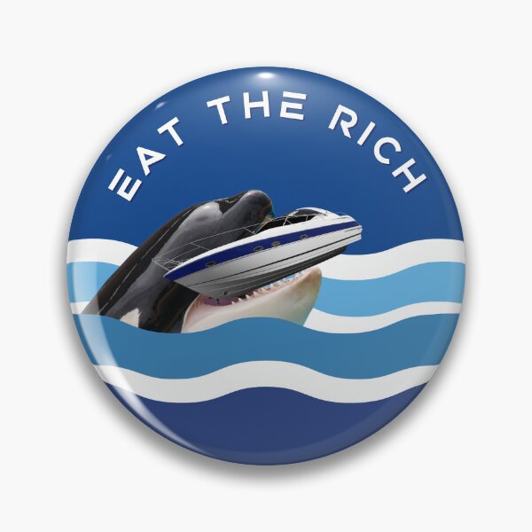 Item preview, Eat The Rich Orca designed and sold by harshu77.