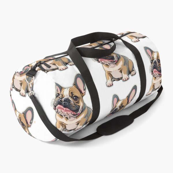 Aperçu de l'œuvre French Bulldog Frenzy 2 : Collection d'autocollants tendance avec des bouledogues français élégants, parfaits pour les amoureux des chiens et les amateurs de bouledogues français. créée et vendue par Koolzilla.