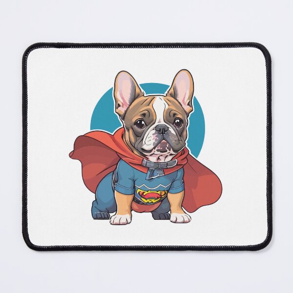 Item preview, Superhero French Bulldog Adventures: Dynamic Sticker Collection Showcasing Caped Crusading French Bulldogs, Perfect for Superhero and Frenchie Fans! designed and sold by Koolzilla.