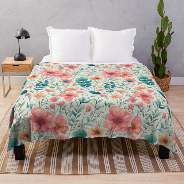 Item preview, Watercolor flowers seamless pattern 2 designed and sold by Mostofus.