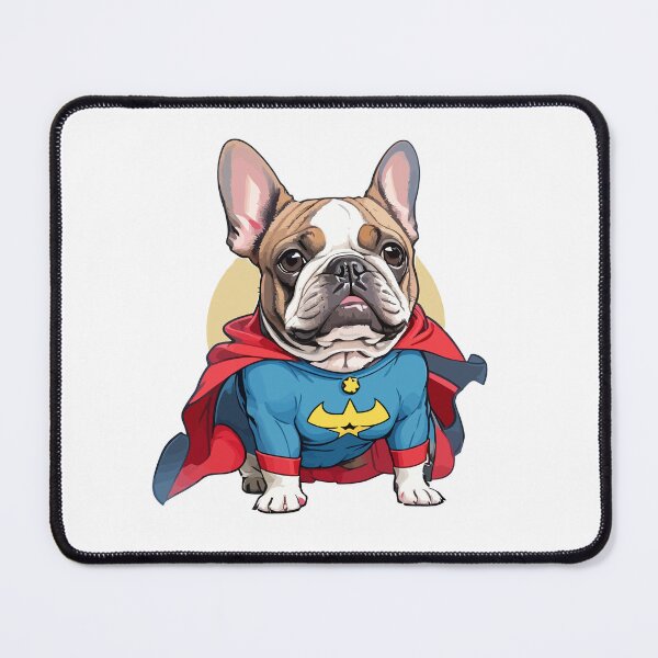Item preview, Superhero French Bulldog Adventures 2: Dynamic Sticker Collection Showcasing Caped Crusading French Bulldogs, Perfect for Superhero and Frenchie Fans! designed and sold by Koolzilla.
