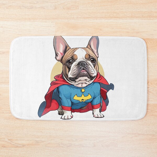 Item preview, Superhero French Bulldog Adventures 2: Dynamic Sticker Collection Showcasing Caped Crusading French Bulldogs, Perfect for Superhero and Frenchie Fans! designed and sold by Koolzilla.