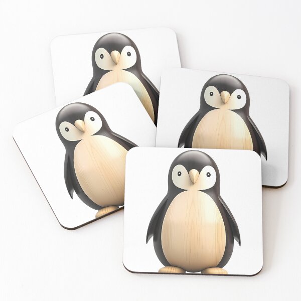 Item preview, Wooden Penguin designed and sold by tropicaltee.