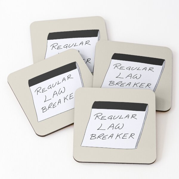 Item preview, Regular Law Breaker designed and sold by thebcarts.