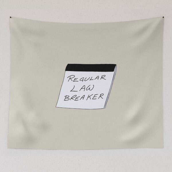 Item preview, Regular Law Breaker designed and sold by thebcarts.