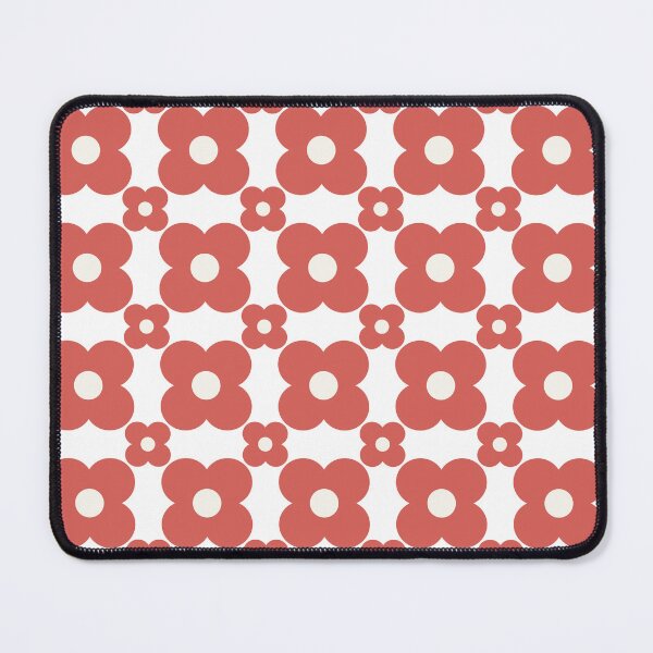 Item preview, Minimalist Raspberry Blush Colour Flower Pattern designed and sold by Brightful Creations .