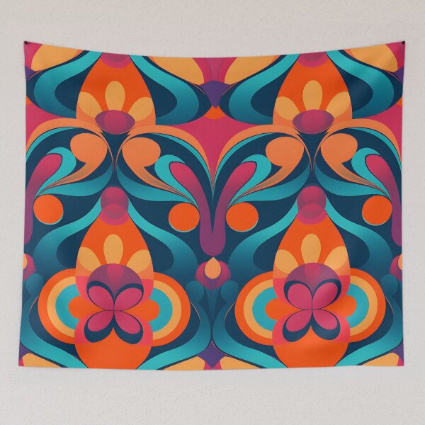 Item preview, Groovy Retro 1 designed and sold by Hashola Designs.