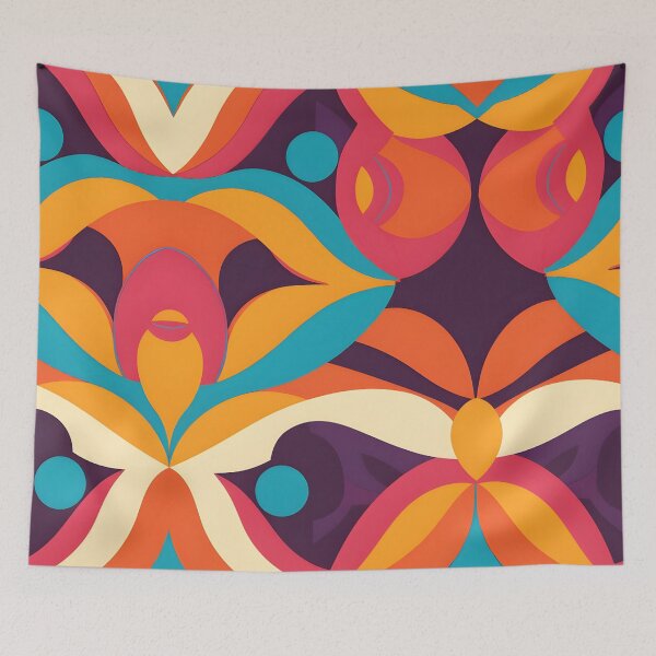 Item preview, Groovy Retro 2 designed and sold by Hashola Designs.