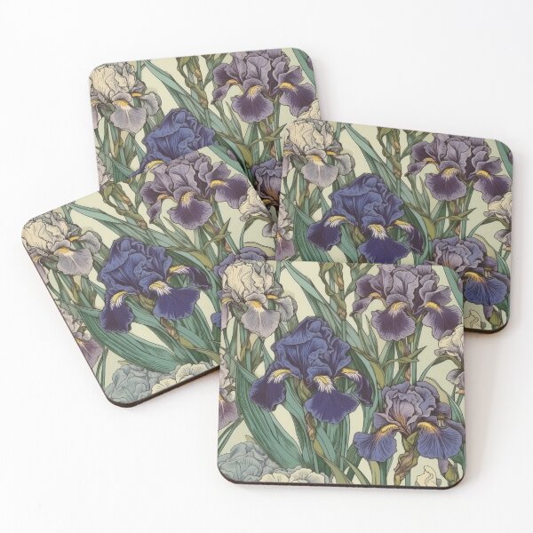 Item preview, Beautiful iris flowers designed and sold by Maketutika.