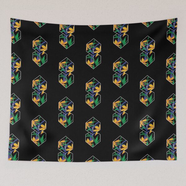 Item preview, No. 18 - Cool S Floral at Night designed and sold by jearumdesigns.