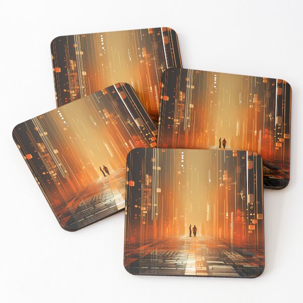 Item preview, Abstract Pixel Art designed and sold by tropicaltee.