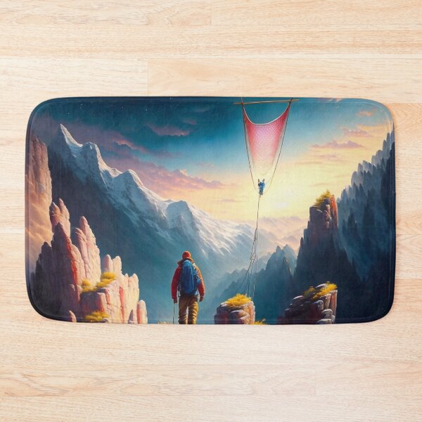 Item preview, A person climbing up a mountain designed and sold by m-y-A-I-A-R-T-.