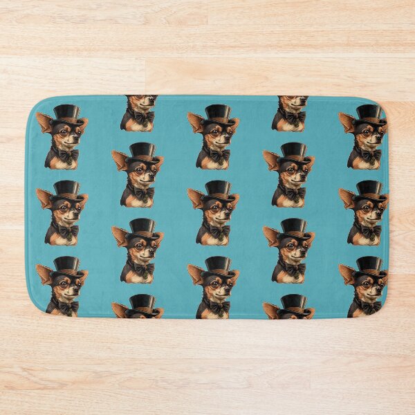 Item preview, Cute Chihuahua Wearing Top Hat and Bow Tie designed and sold by HouseOfRosy.