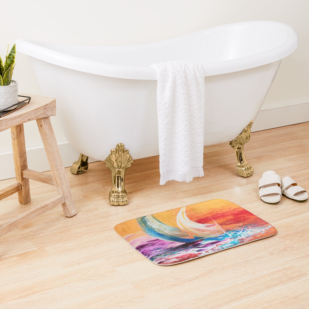 Aperçu de l'œuvre Tapis de bain créée et vendue par ElioraBousquet.