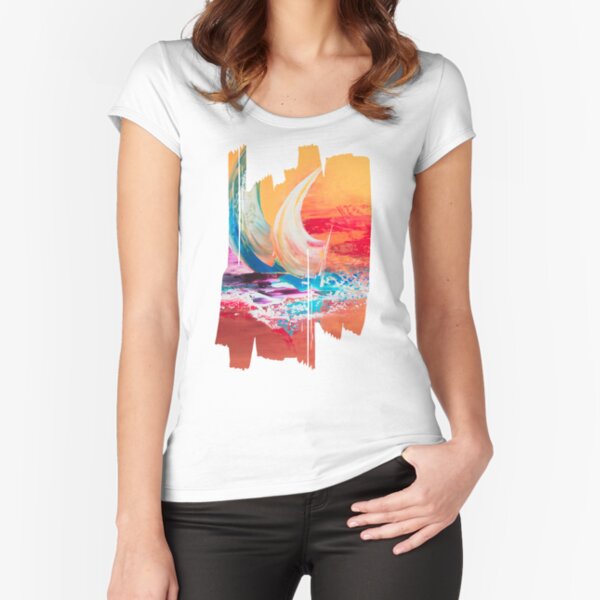 T-shirt échancré