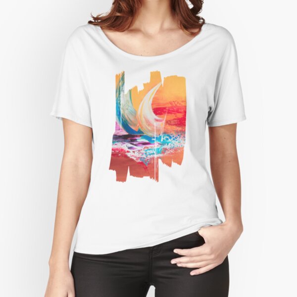 T-shirt coupe relax