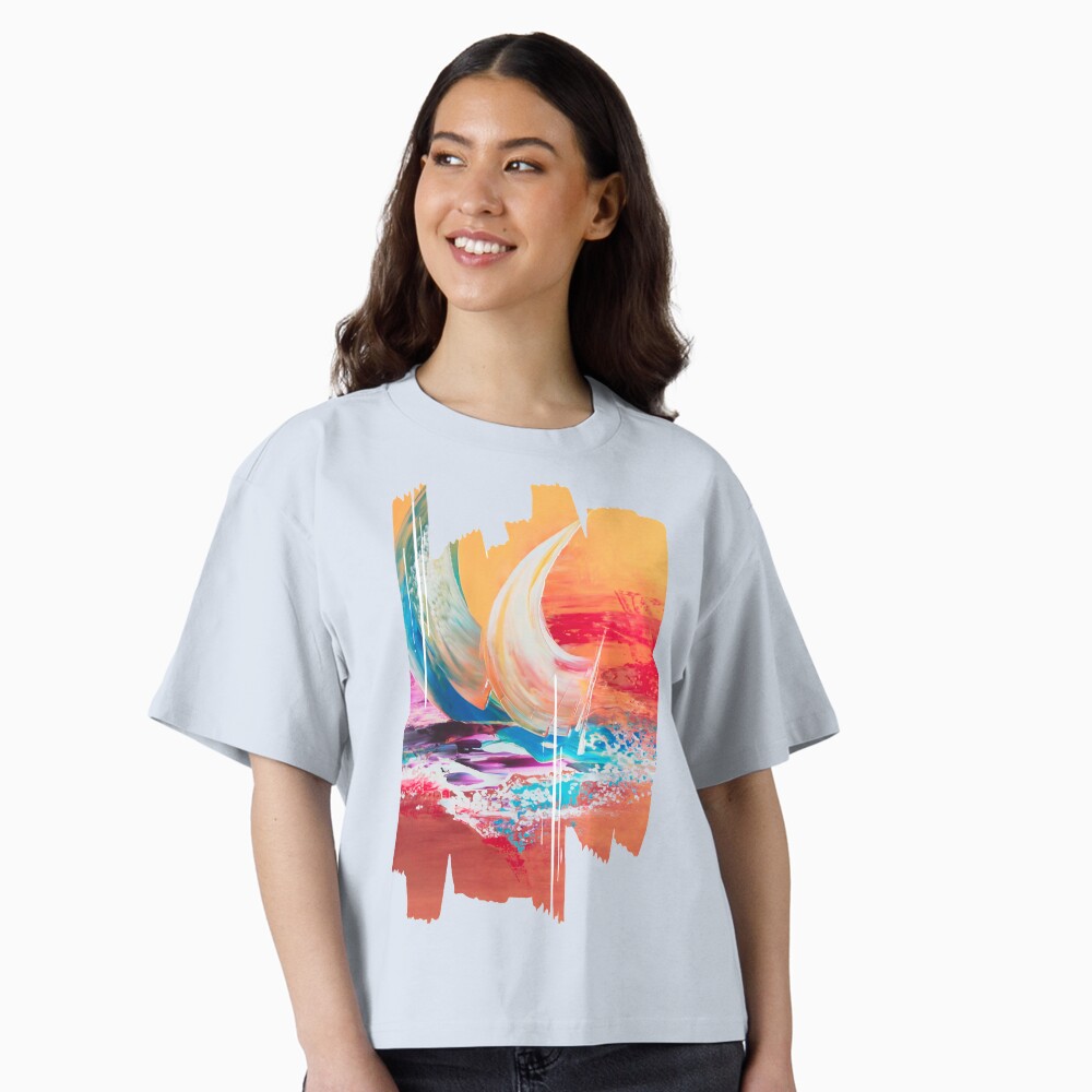 Aperçu de l'œuvre T-shirt boxy créée et vendue par ElioraBousquet.