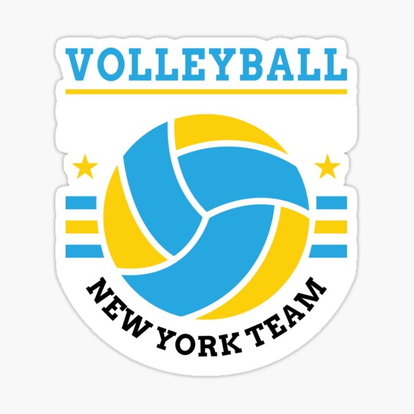 Volleyball Ribbon Sticker for Sale by HaPenny