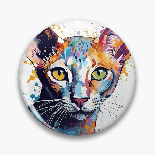 Item preview, Feline Artistry: Oriental Shorthair Abstracts - Stylish Cat Breed Designs designed and sold by DooodleGod.