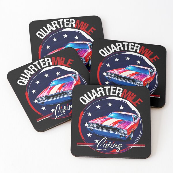 Item preview, Quarter mile living, gift for mechanic, car enthusiast, July 4th designed and sold by mwebba2005.
