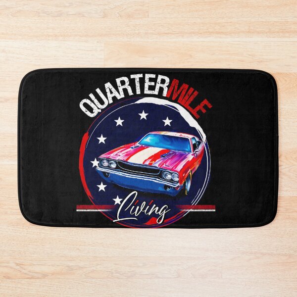 Item preview, Quarter mile living, gift for mechanic, car enthusiast, July 4th designed and sold by mwebba2005.
