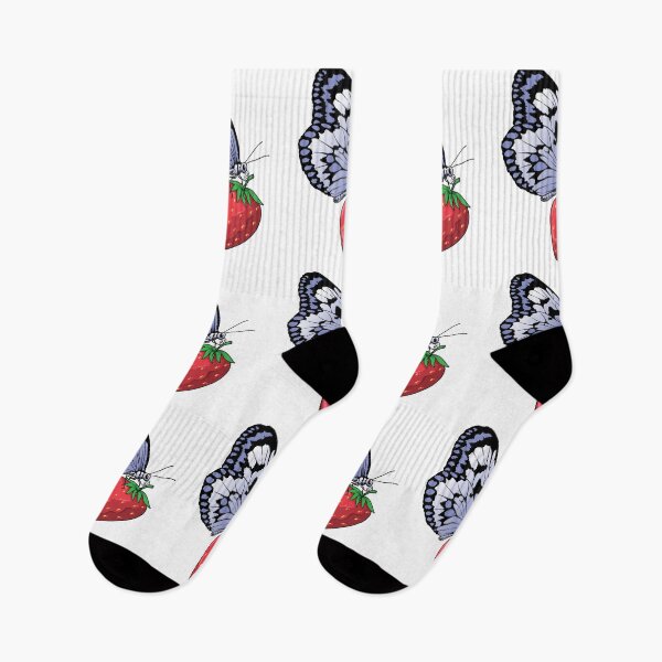 Aperçu de l'œuvre Butterfly Strawberry créée et vendue par Snabdesign84.
