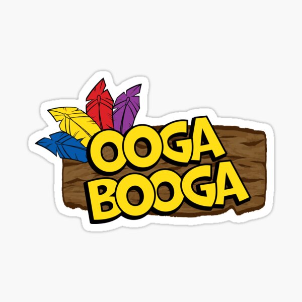 Vista previa del artículo con la obra «Ooga-Booga», diseñado y vendido por GetJensized.