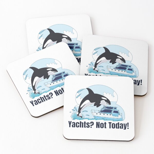 Item preview, Yachts? Not Today! Orca Killer Whale Attack designed and sold by Maria Garcia.