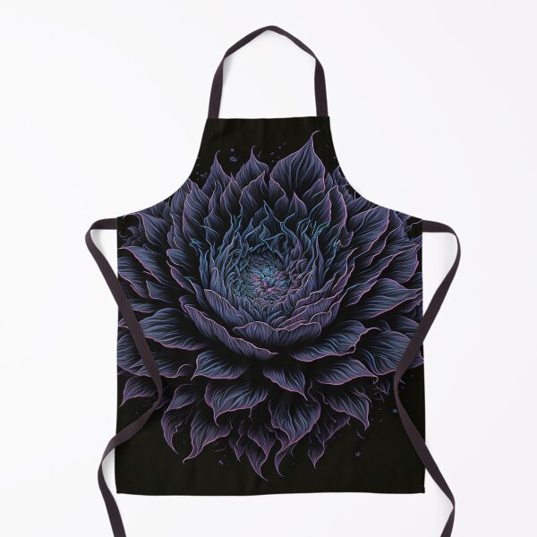 Item preview, Black Magic Ice Flowers designed and sold by SimpleWallArt.