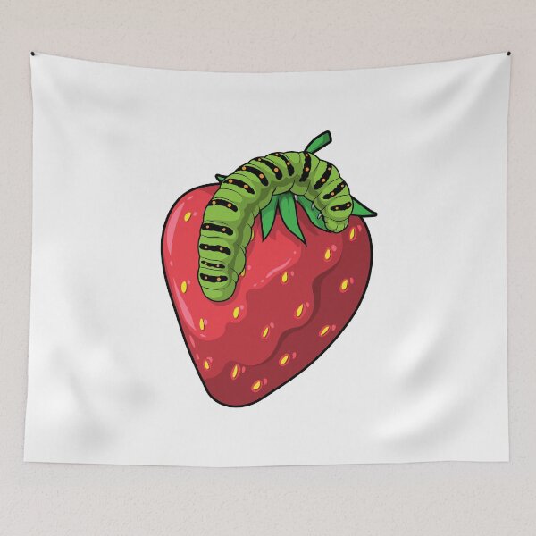 Item preview, Caterpillar Strawberry designed and sold by Snabdesign84.
