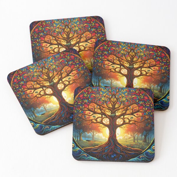 Artikelvorschau, Tree of life mandala entworfen und verkauft von tropicaltee.