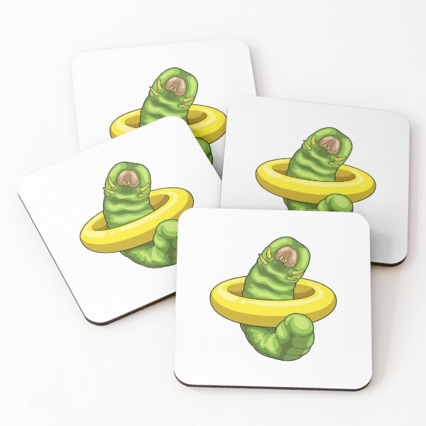 Item preview, Caterpillar Swimming Lifebuoy designed and sold by Snabdesign84.