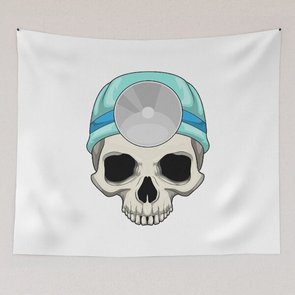 Item preview, Skull Doctor Head mirror designed and sold by Snabdesign84.
