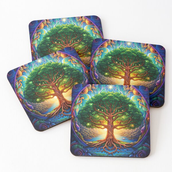 Artikelvorschau, Tree of life mandala entworfen und verkauft von tropicaltee.