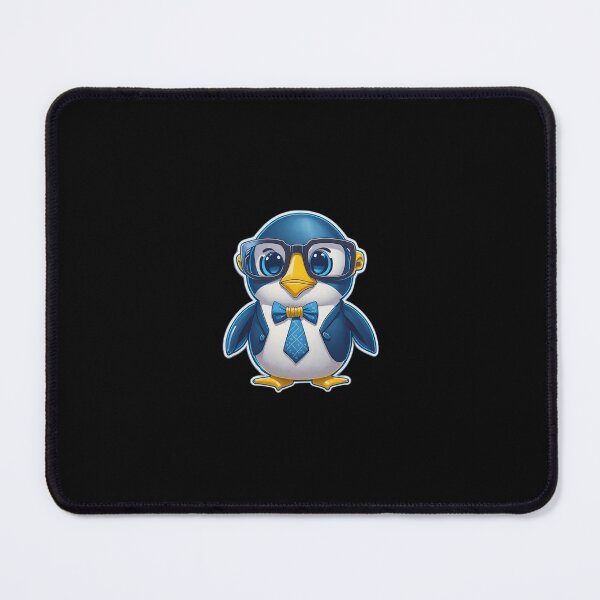 Item preview, Cute blue smart baby penguin with specs designed and sold by atatenterprise.