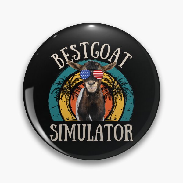 Item preview, Sunglasses USA American flag Best Goat Simulator Really Vintage Confused Summer Vacations designed and sold by LittleZea.