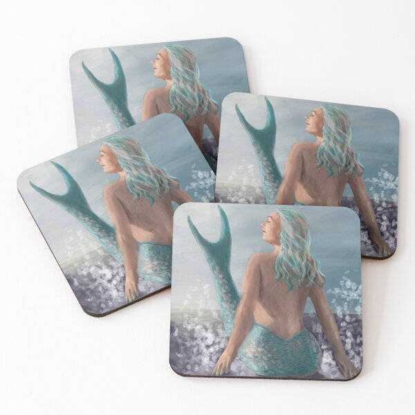 Item preview, Mermaid Evening Song designed and sold by TheArtCave.
