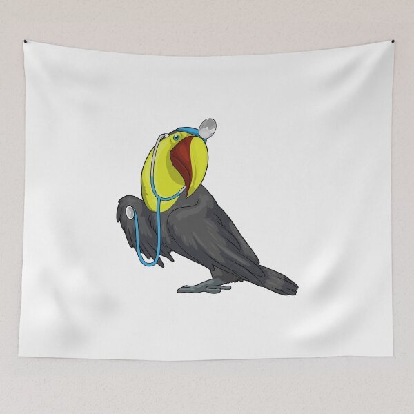 Item preview, Toucan Doctor Stethoscope designed and sold by Snabdesign84.